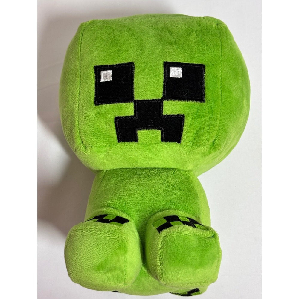 Minecraft Creeper Plush Jinx Official Green Stuffed Animal Toy 8 Inch